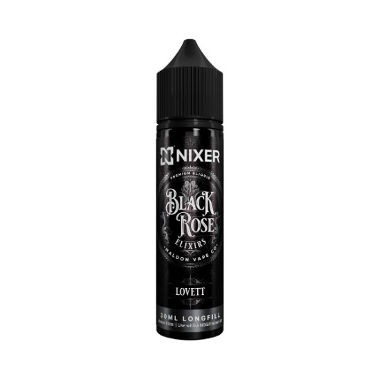 Nixer X Black Rose - 30ml - Lovett - Longfill Nixer X Black Rose - 30ml - Lovett - Longfill