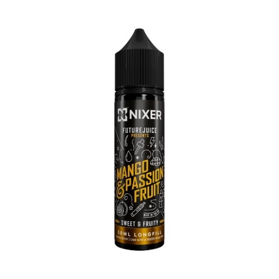 Nixer X Future Juice - 30ml - Mango & Passionfruit - Longfill Nixer X Future Juice - 30ml - Mango & Passionfruit - Longfill