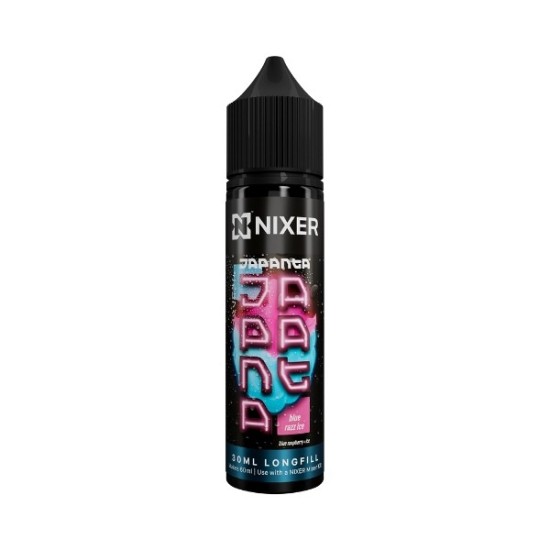 Nixer X Japanta - 30ml - Blue Razz Ice - Longfill