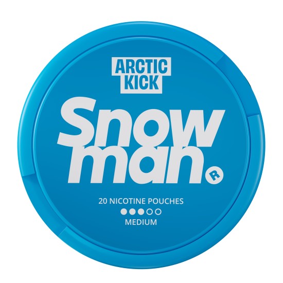 Snowman Nicotine Pouch - Arctic Kick