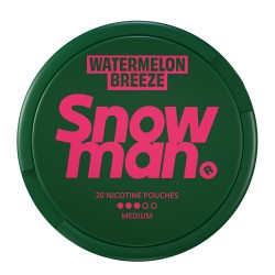 Snowman Nicotine Pouch - Watermelon