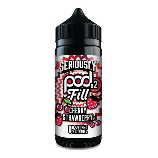 Doozy Vape - Seriously Pod Fill 2 - 100ml - Cherry Strawberry