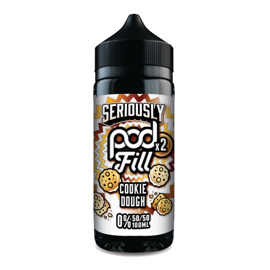Doozy Vape - Seriously Pod Fill 2 - 100ml - Cookie Dough