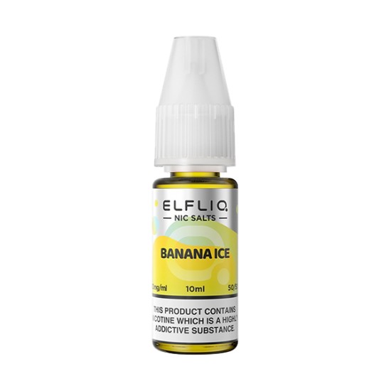 Elf Bar ELFLIQ - Nic Salt - Banana Ice