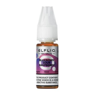 Elf Bar ELFLIQ - Nic Salt - Blueberry Sour Raspberry