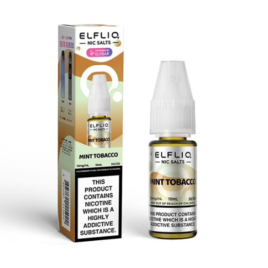 Elf Bar ELFLIQ - Nic Salt - Mint Tobacco