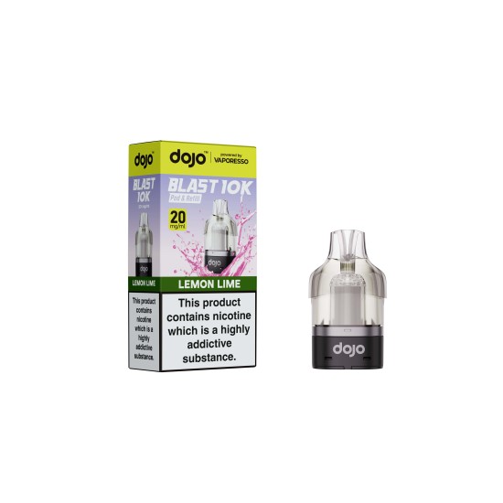 DOJO BLAST 10K  Pod & Refill (Powered by Vaporesso) - Lemon Lime