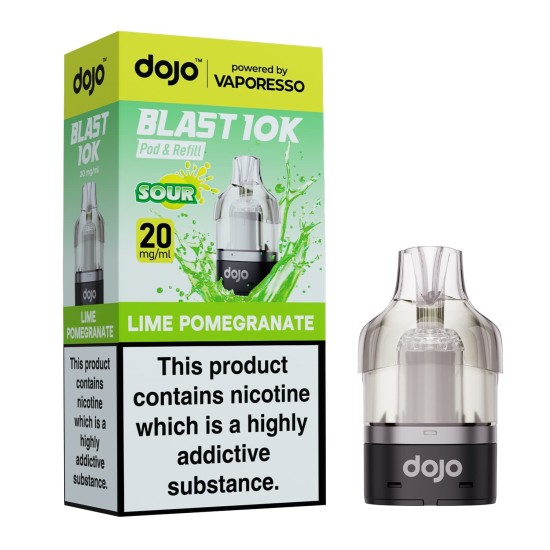 DOJO BLAST 10K Pod & Refill (Powered by Vaporesso)