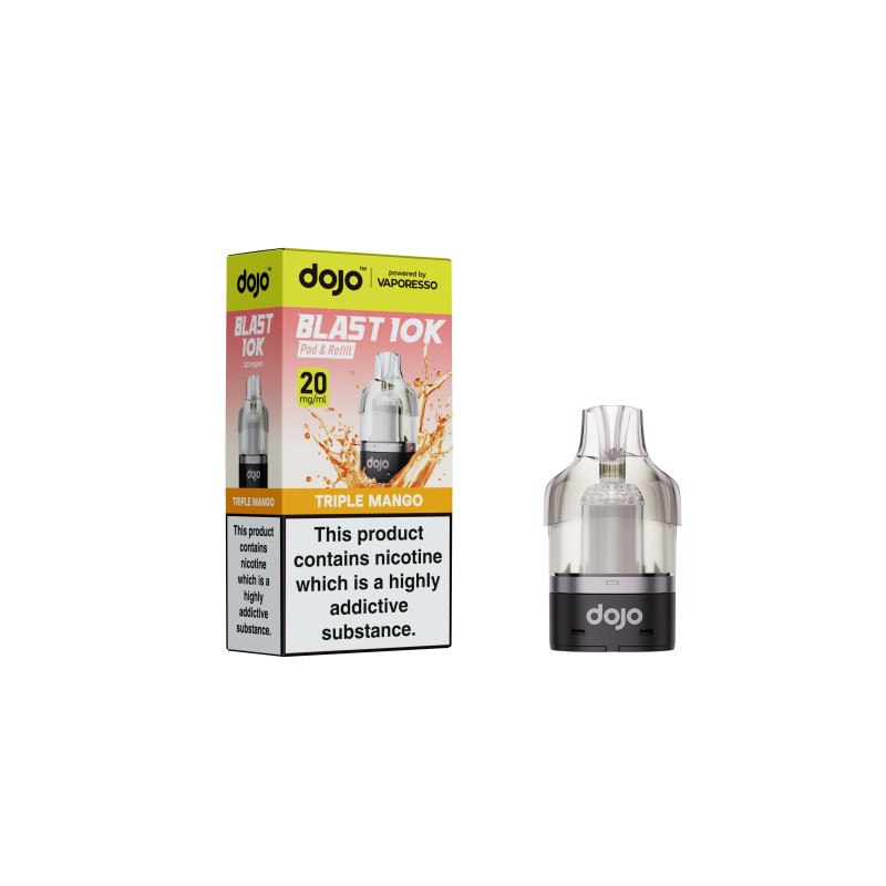 DOJO BLAST 10K Pod & Refill (Powered by Vaporesso) - Triple Mango