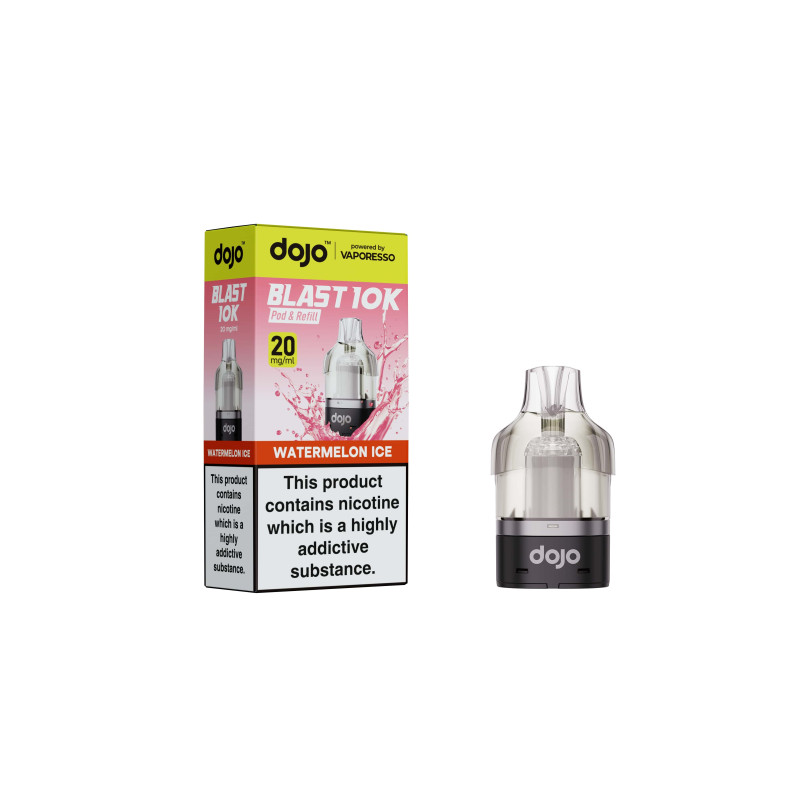 DOJO BLAST 10K  Pod & Refill (Powered by Vaporesso) - Watermelon Ice