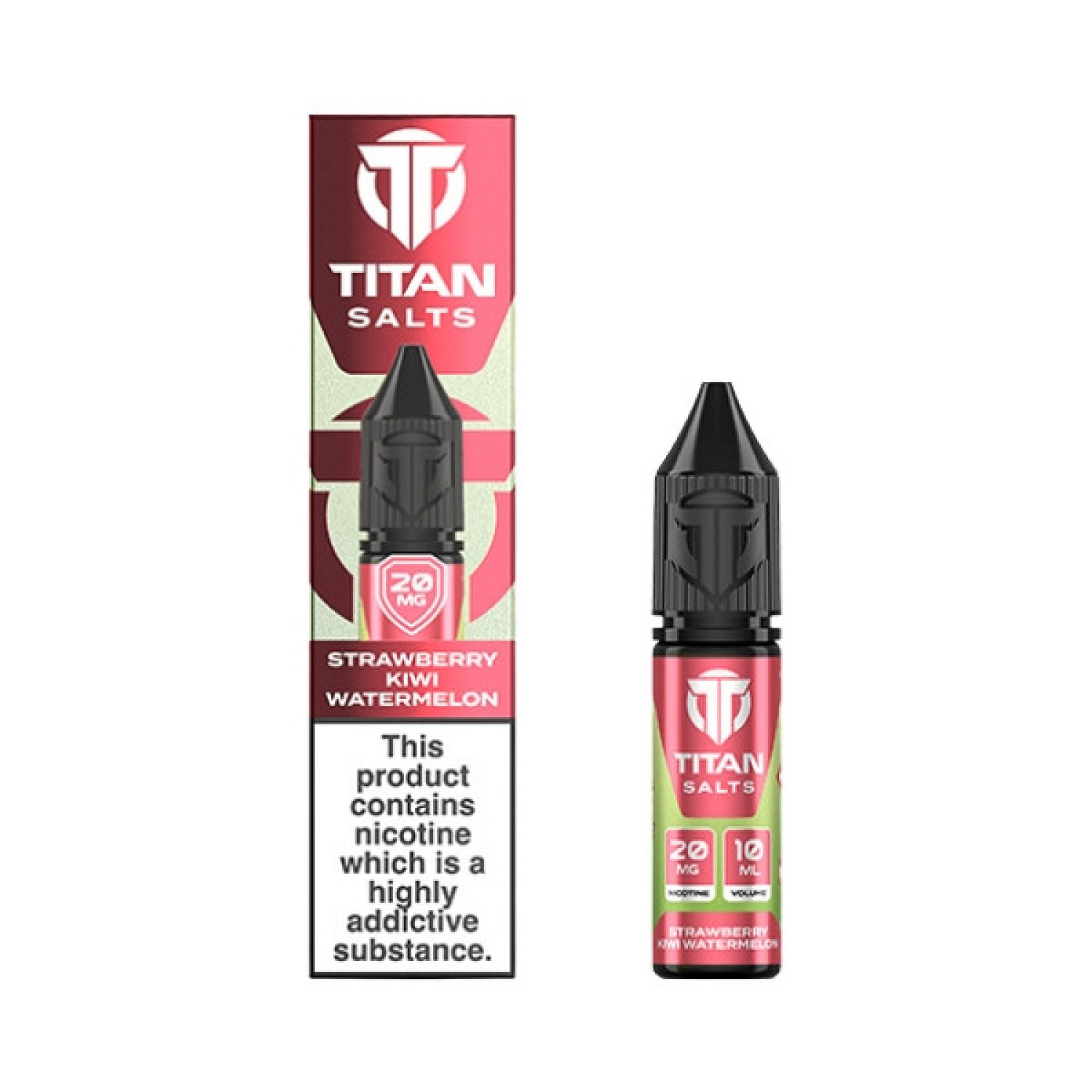 Titan Salts - Nic Salt - Strawberry Kiwi Watermelon Titan Salts - Nic Salt - Strawberry Kiwi Watermelon