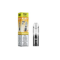 DOJO BLAST 2000 Go Transparent Pod & Refill (Powered by Vaporesso) - Pineapple Ice