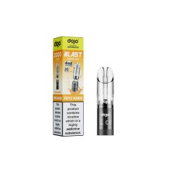 DOJO BLAST 2000 Go Transparent Pod & Refill (Powered by Vaporesso) - Triple Mango