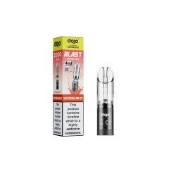 DOJO BLAST 2000 Go Transparent Pod & Refill (Powered by Vaporesso) - Watermelon Ice