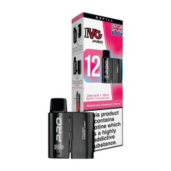 IVG Pro 12 Pod & Refill - Strawberry Raspberry Cherry