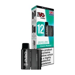 IVG Pro 12 Pod & Refill - Classic Menthol