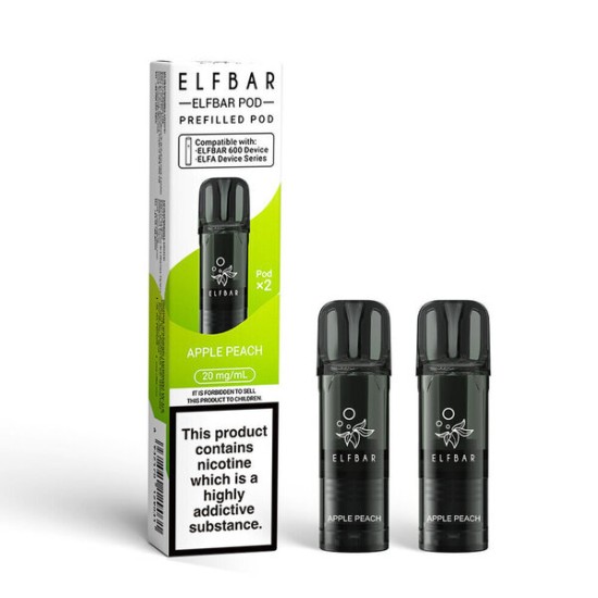 Elf Bar 600 Pre Filled Pod - 2 Pack