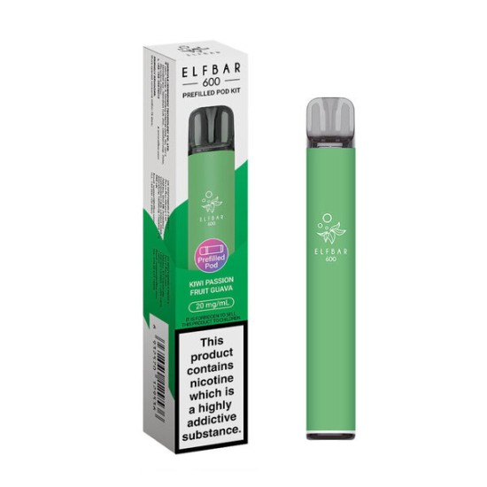Elf Bar 600 Pre Filled Pod Kit
