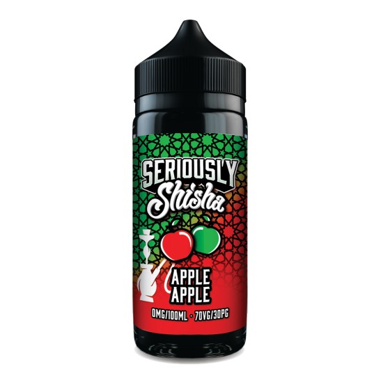 Doozy Vape - Seriously Shisha - 100ml - Apple Apple Doozy Vape - Seriously Shisha - 100ml - Apple Apple