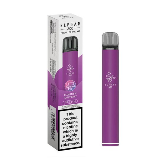 Elf Bar 600 Pre Filled Pod Kit