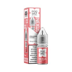 Pod Salt Nexus - Nic Salt - Strawberry Lychee