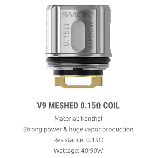 Smok TFV9 Coils - 5 Pack