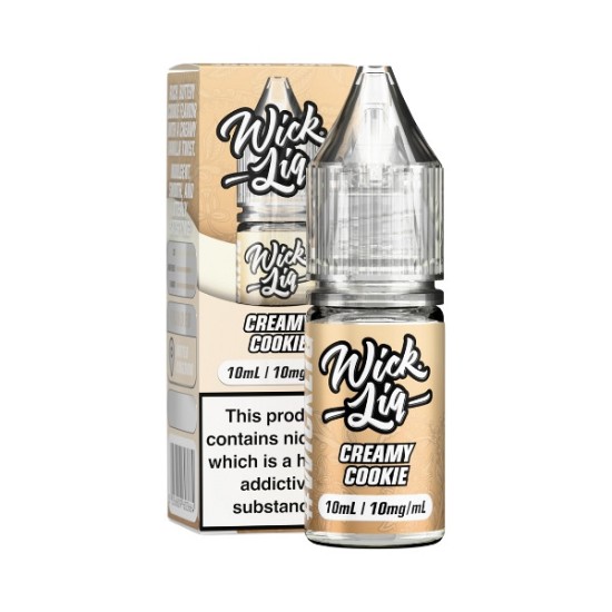 Wick Liq Bar Juice - Nic Salt - Creamy Cookie