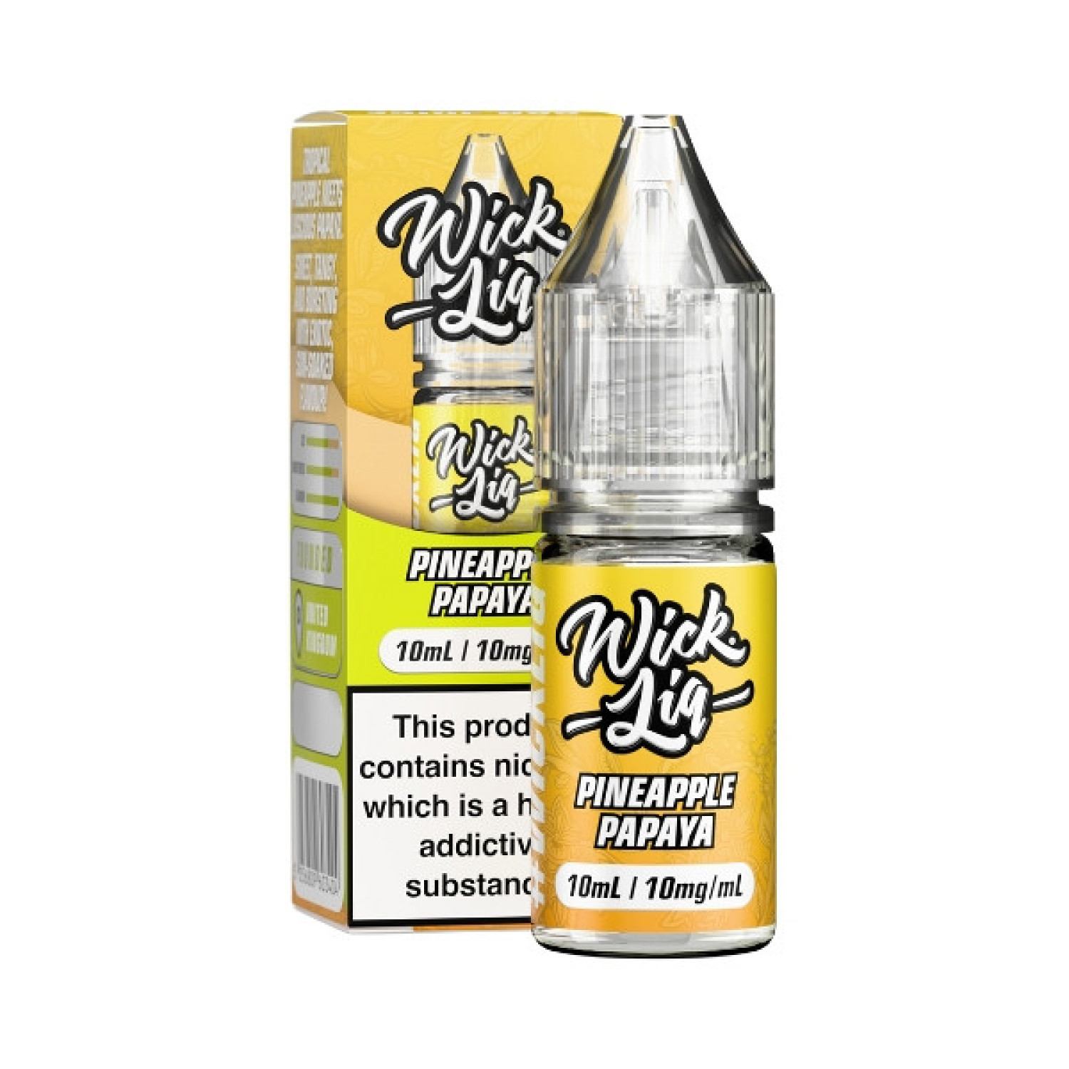 Wick Liq Bar Juice - Nic Salt - Pineapple Papaya Wick Liq Bar Juice - Nic Salt - Pineapple Papaya