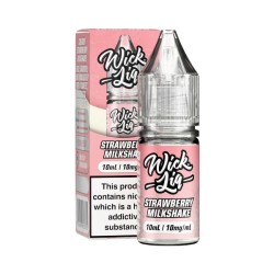 Wick Liq Bar Juice - Nic Salt - Strawberry Milkshake
