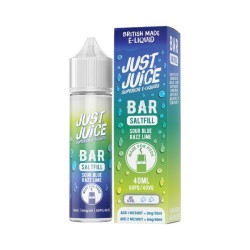 Just Juice Bar - 40ml - Sour Blue Razz Lime - Saltfill