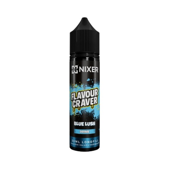 Nixer X Flavour Craver - 30ml - Blue Lush - Longfill