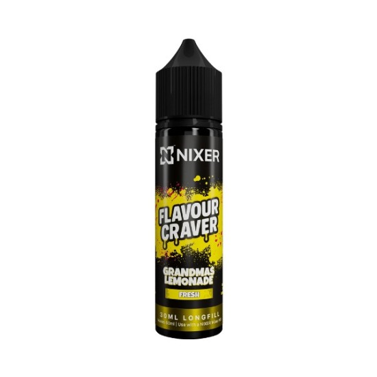 Nixer X Flavour Craver - 30ml - Grandmas Lemonade - Longfill