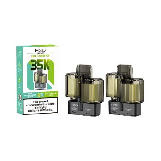 HQD Air Glow Air 35K - Dual Flavour Pod - 2 Pack