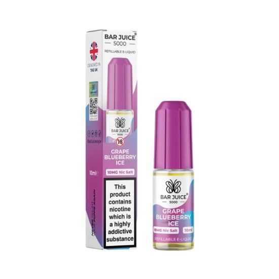 Bar Juice - Nic Salt - Grape Blueberry Ice