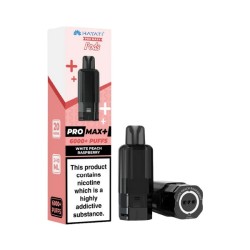Hayati Pro Max+ Replacement Pod White Peach Raspberry