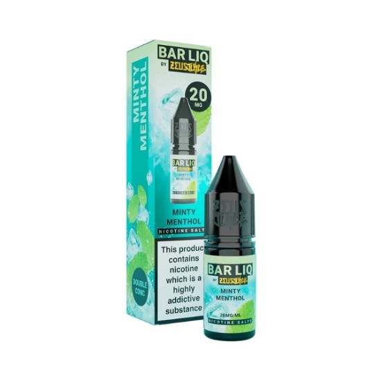 Zeus Juice Bar Liq - Nic Salt - Minty Menthol