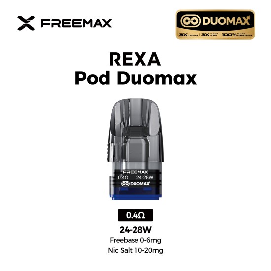 Freemax Rexa Duo Max Replacement Pod - 3 Pack