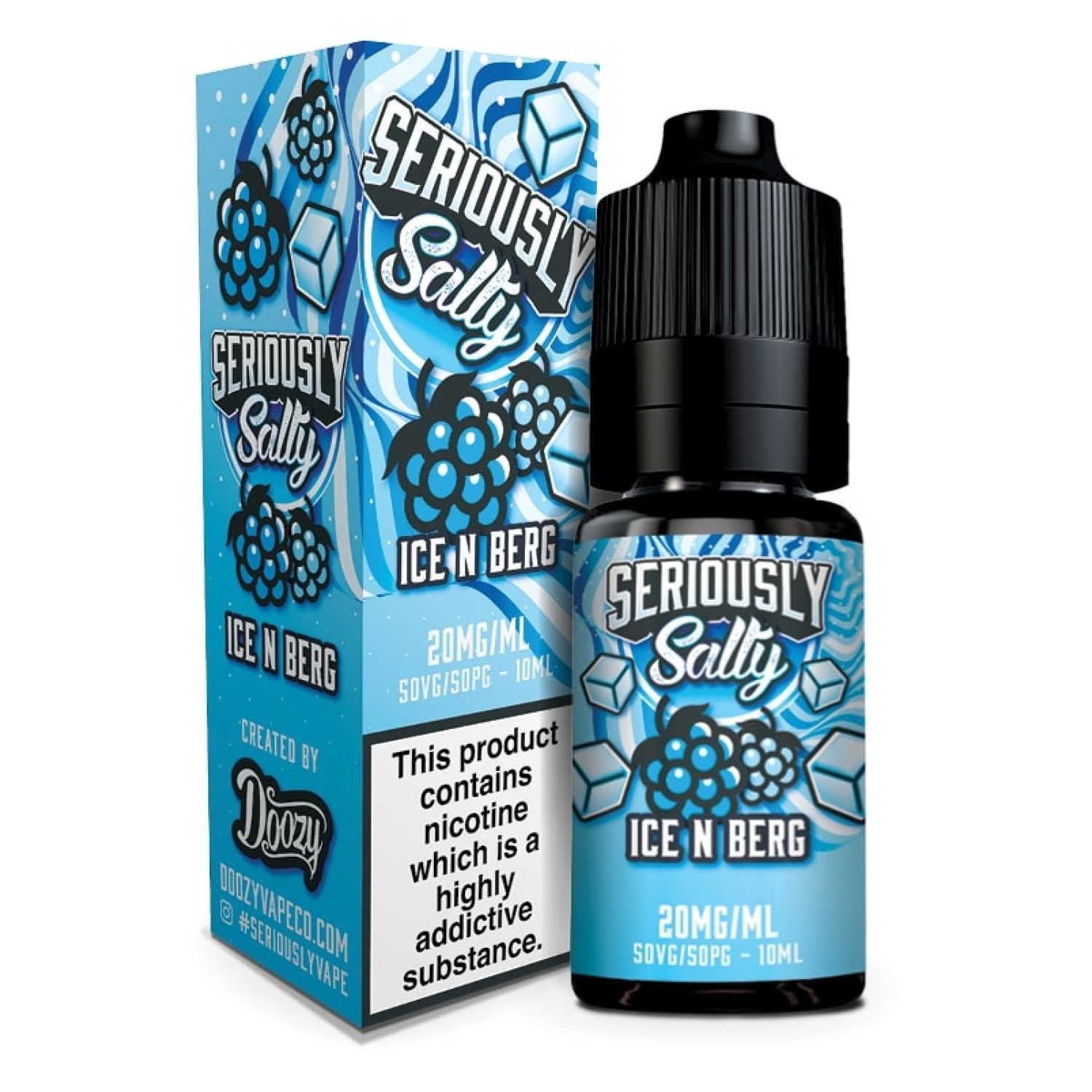 Doozy Vape - Seriously Salty - Ice N Berg Doozy Vape - Seriously Salty - Ice N Berg