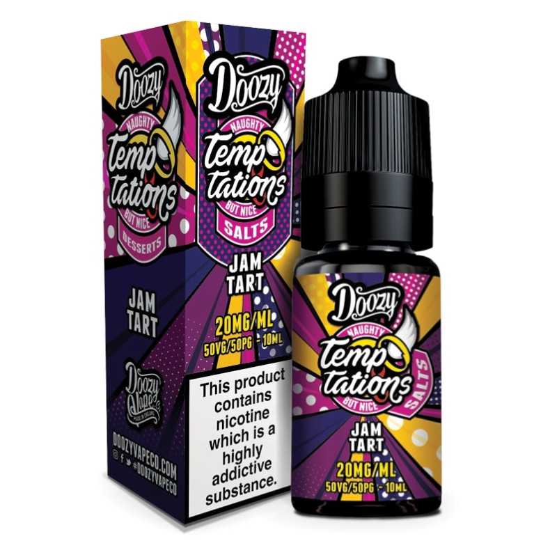 Doozy Vape - Temptations Salts - Jam Tart