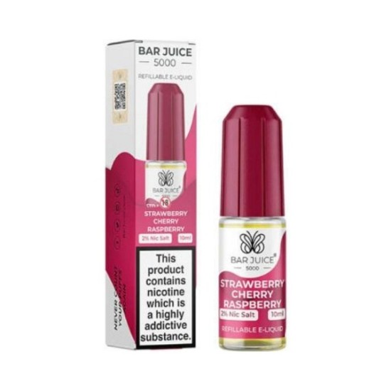 Bar Juice - Nic Salt - Strawberry Cherry Raspberry