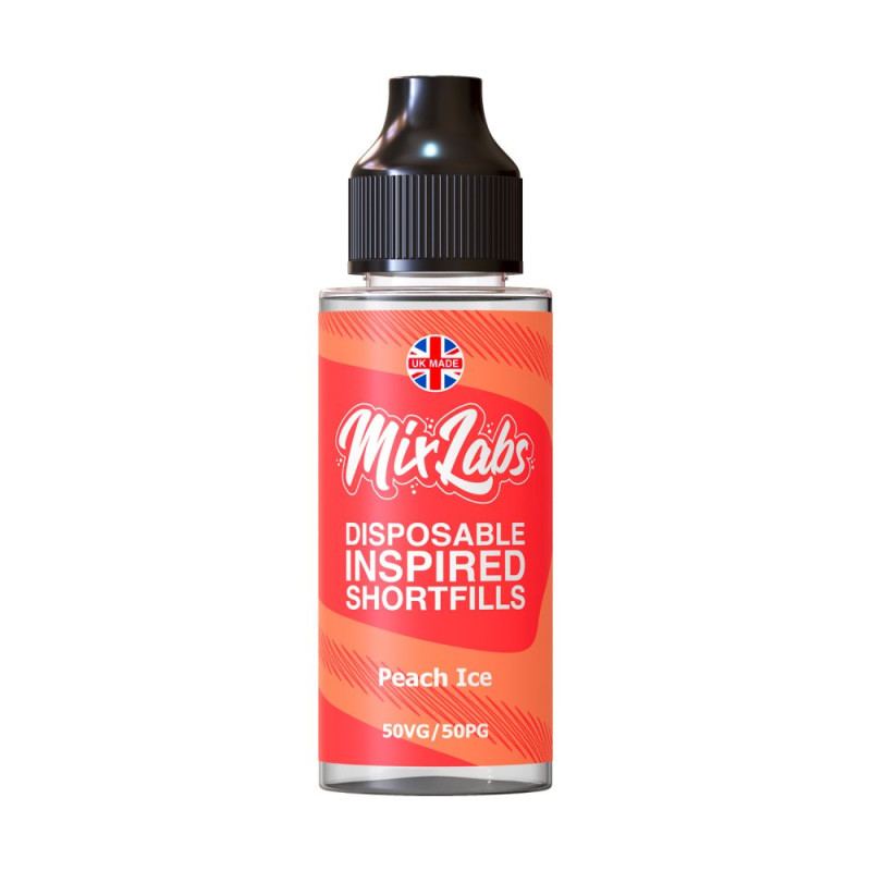 Mix Labs - 100ml Shortfill - Peach Ice