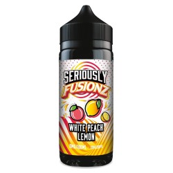 Doozy Vape - Seriously Fusionz - 100ml - White Peach Lemon