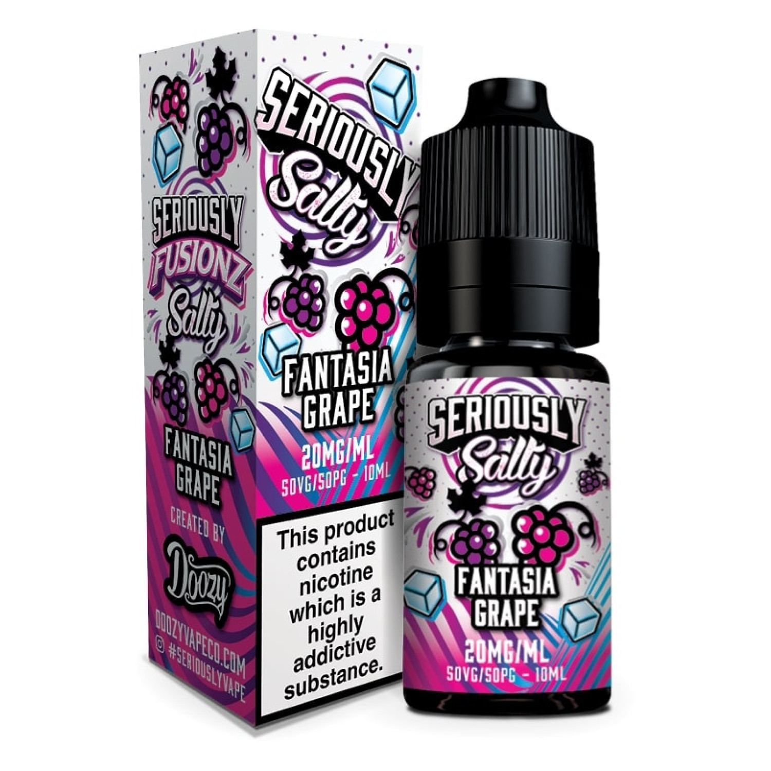 Doozy Vape - Seriously Salty Fuisionz - Fantasia Grape Doozy Vape - Seriously Salty Fuisionz - Fantasia Grape