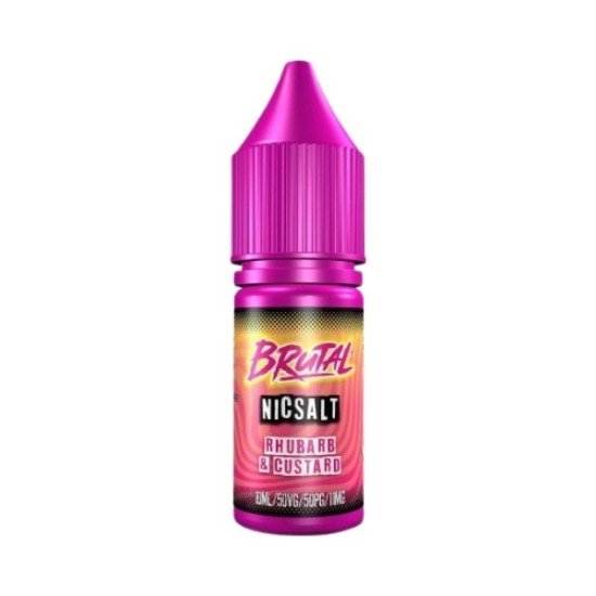 Brutal - Nic Salt - Rhubarb & Custard