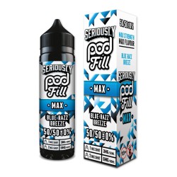 Doozy Vape - Seriously Pod Fill Max - 40ml - Blue Razz Breeze