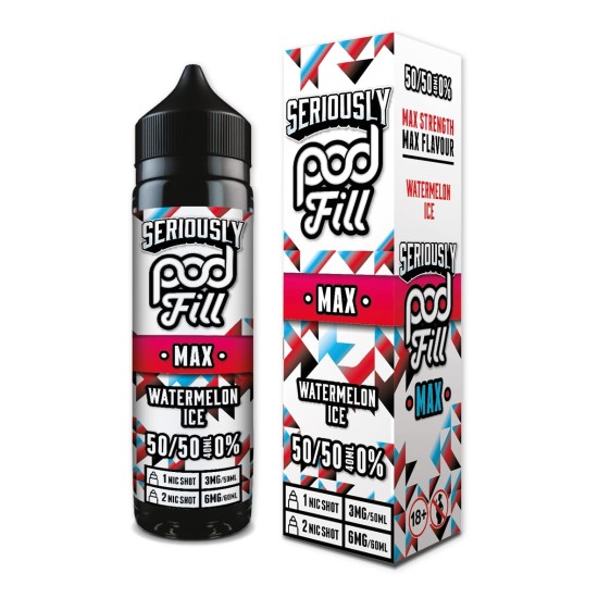 Doozy Vape - Seriously Pod Fill Max - 40ml - Watermelon Ice