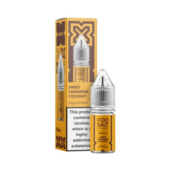 Pod Salt Nexus - Nic Salt - Sweet Tangerine Coconut