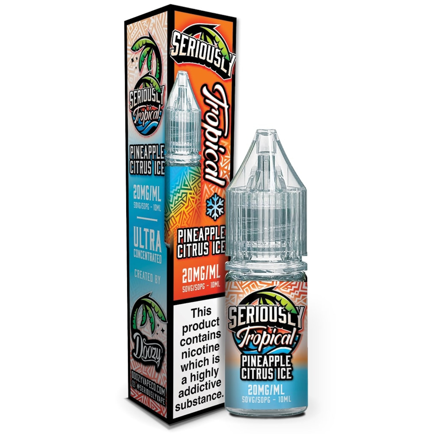 Doozy Vape - Seriously Tropical - Pineapple Citrus Ice Doozy Vape - Seriously Tropical - Pineapple Citrus Ice