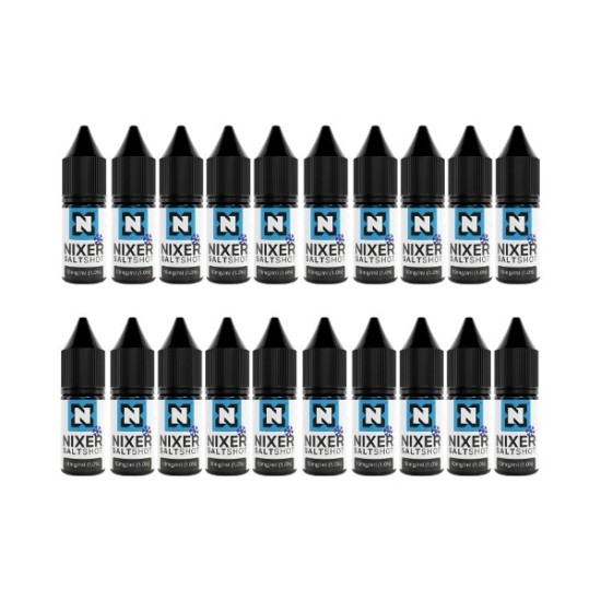 Nixer - Nic Shot - 50/50 Ice Salt Nic Shot - 20 Pack