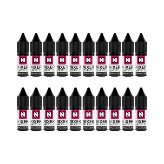Nixer - Nic Shot - 50/50 Salt Nic Shot - 20 Pack